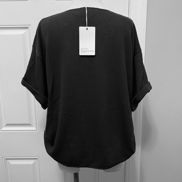 Classic Gray Women's Blouse size M. NWT - Picture 5 of 9